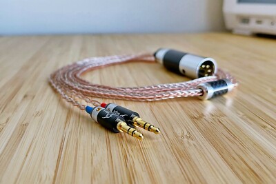 LITZ OCC COPPER + SILVER balanced cable Focal Elear Clear Elex Elegia Stellia