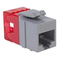 ICC CAT6 RJ45 Keystone Jack for HD Style, Gray