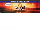 1 X 250g PATANJALI AASTHA GUGAL PREMIUM WHITE INCENSE STICKS AGARBATTI