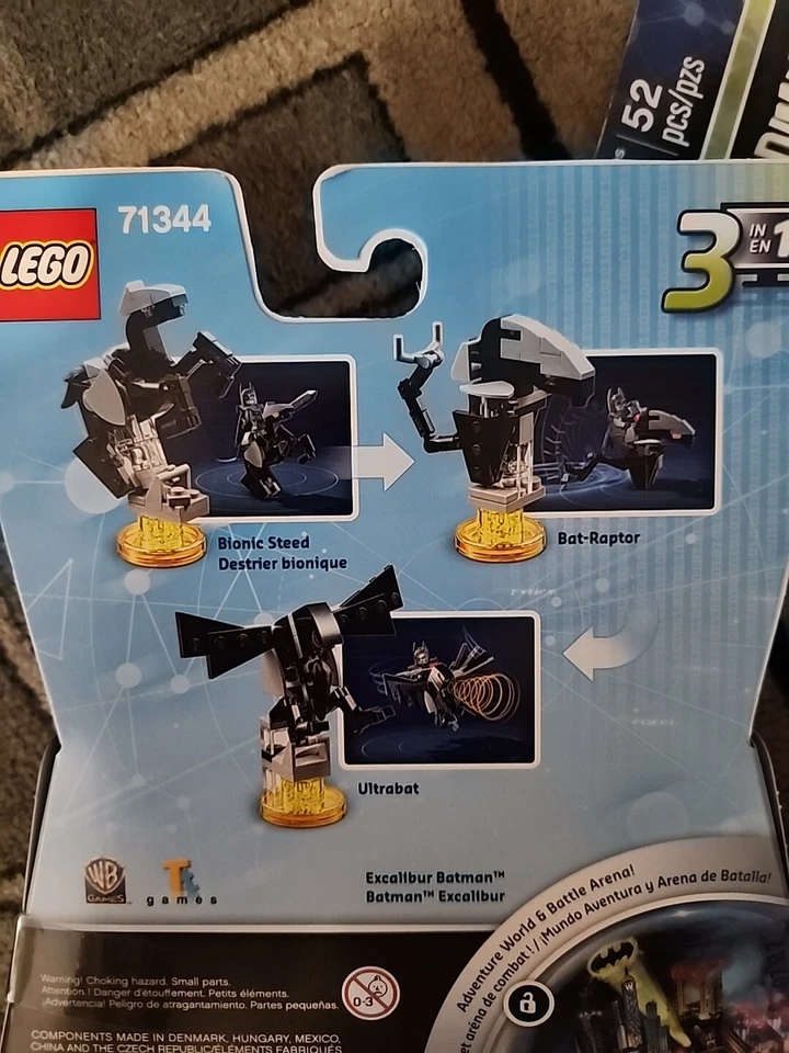 Lego Dimensions◇Excalibur Batman◇La Lego Película Batman - Divertido Pack 71344 - NUEVO Foto 2 de 2