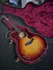 The Last Of Us Part Ii Signed Taylor Guitar - Joel & Ellie Autographed 