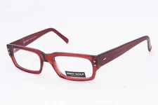 NEW ANDY WOLF 4400 COL. G CLEAR RED DESIGNER AUTHENTIC FRAMES EYEGLASSES 51-18