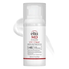 EltaMD UV Clear Broad-Spectrum SPF 46 Travel Size - 0.5 oz NEW PACKAGING