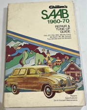 Chilton's 6570 Saab 1960-70 Repair & Tune-Up Guide