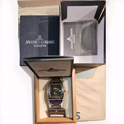 Jacques Lemans Geneve ETA 2824-2 SS,swiss Automatic Movmt Sapphire Crytal Watch - Picture 4 of 11