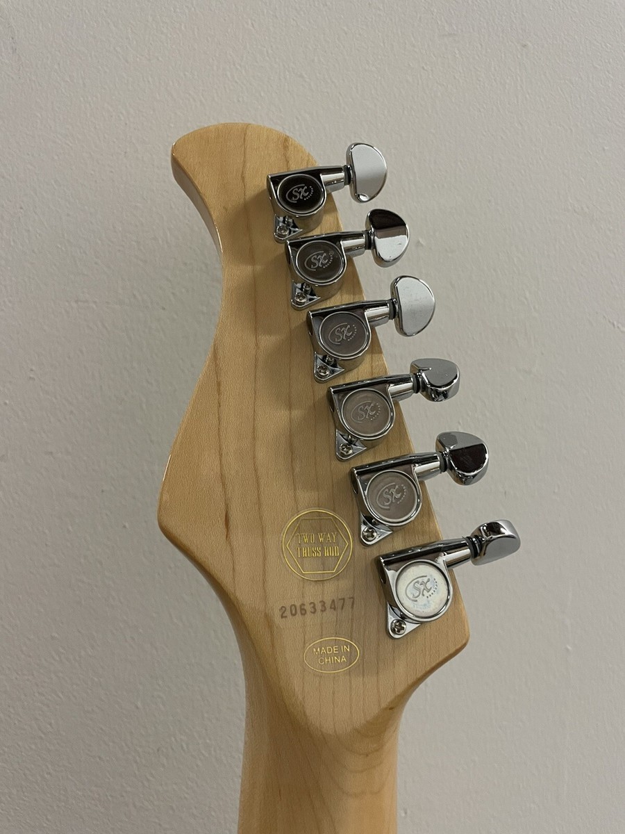 SX Constellation VTG Series Stratocaster 1 piece Swamp Ash Body