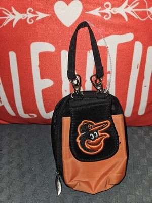 MLB Baltimore Orioles Cell Phone Pouch Bag Purse Crossbody Small Baseball