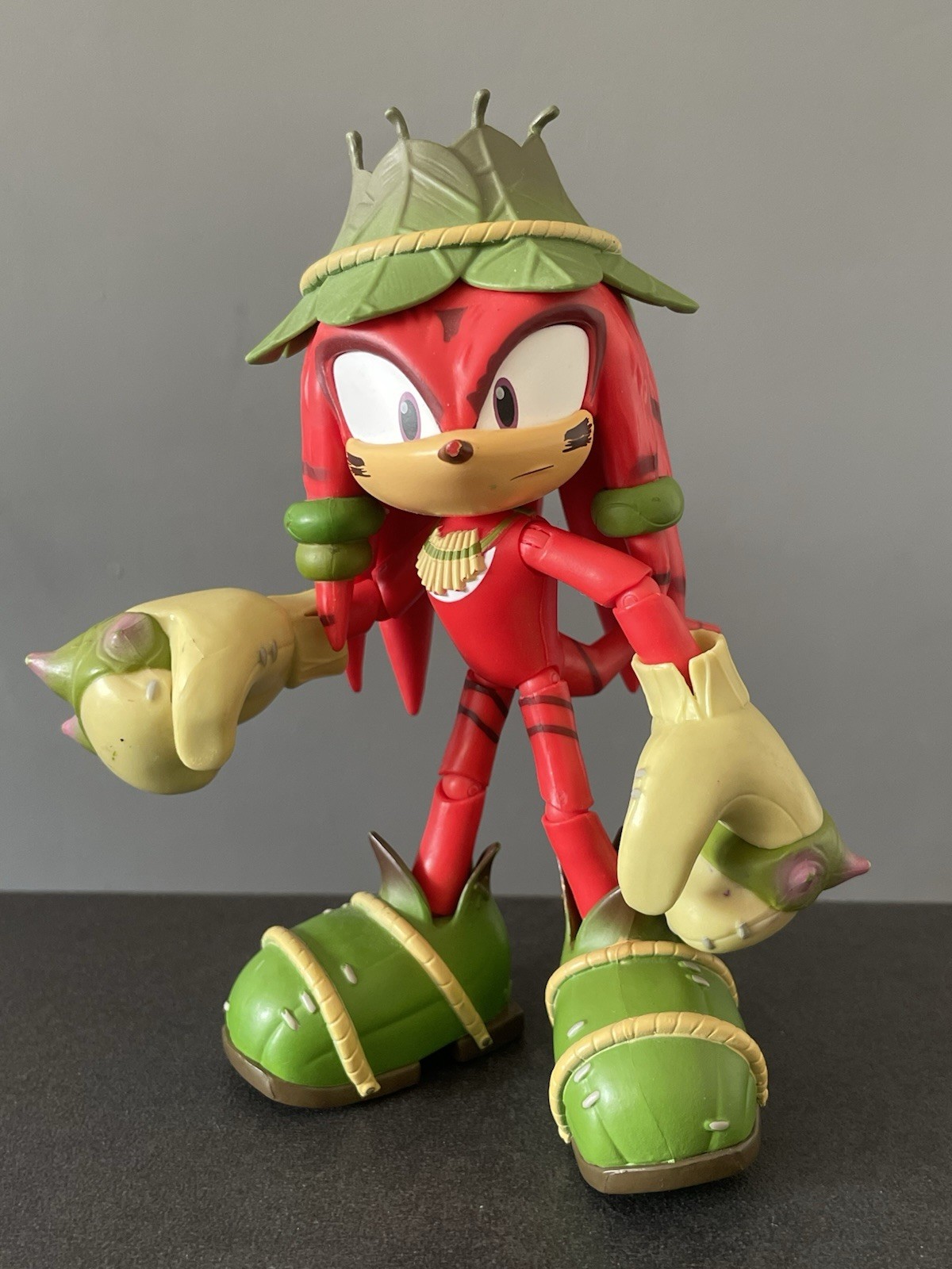 Sonic the Hedgehog Prime Gnarly Knuckles Boscage Maze 5"" Figure Jakks