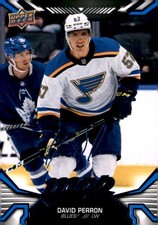 2022-23 Upper Deck MVP #73 David Perron Blue Script