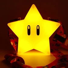 Universal Studios Super Nintendo World Mario Light-Up Star Popcorn Bucket NWT !