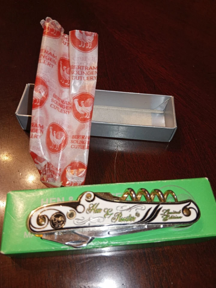 Cuchillo de camarero lente Stanhope 160 aniversario HEN & ROOSTER y caja original Foto 2 de 4