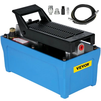 VEVOR Air Hydraulic Pump Power Pack Unit 10,000 PSI 103 In 3Cap