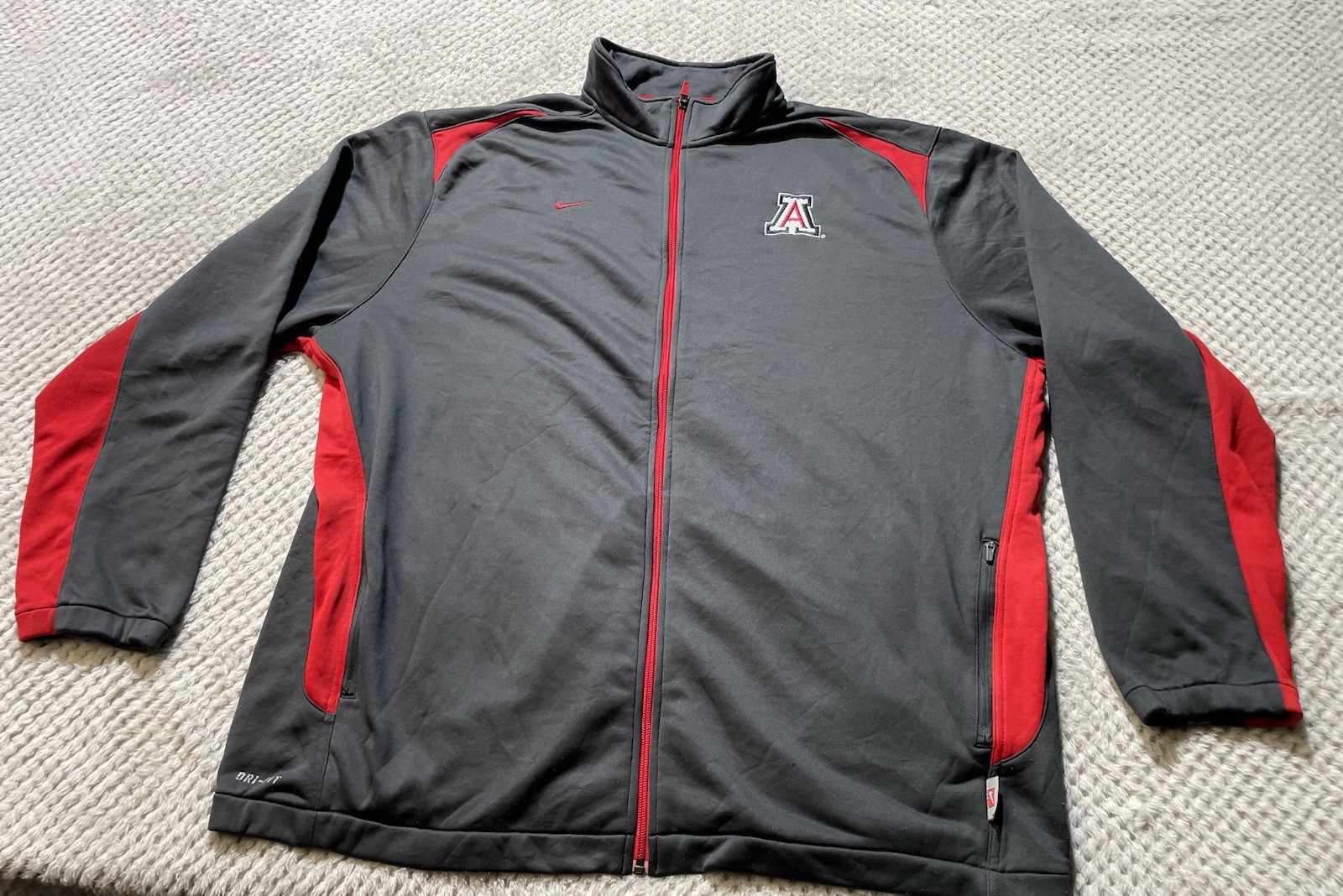 SACAI X NIKE Nike University Of Arizona Wildcats Track Jacket Training Top Full Zip Taglia 3xl
