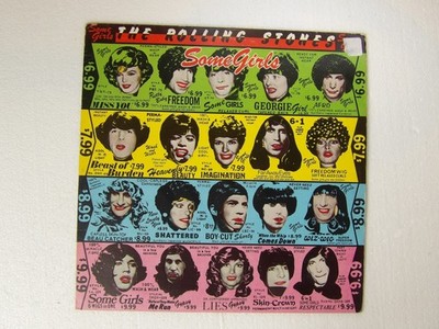 Rolling Stones:  Some Girls  1978 UK  A3/B3  Uncensored LP