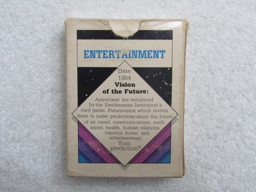 Lot of 70 Futurevision Cards + 4 Rule Cards 1984 Smithsonian Institute Card Game - Picture 11 of 15