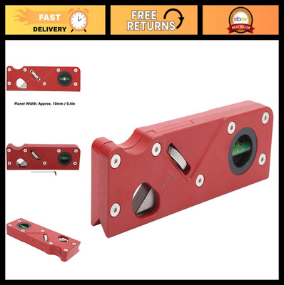 Woodworking Chamfer Plane - Edge Corner Flattening Tool, 45° Bevel Trimmer