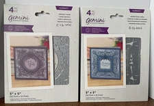 Nesting Frame Die Sets “Abstract & Modern Swirl” Set Of 2 by Crafters Companion