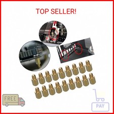 HanTof 6-32 Brass Motherboard Standoffs,ATX Case Standoffs, ATX Standoff for ATX