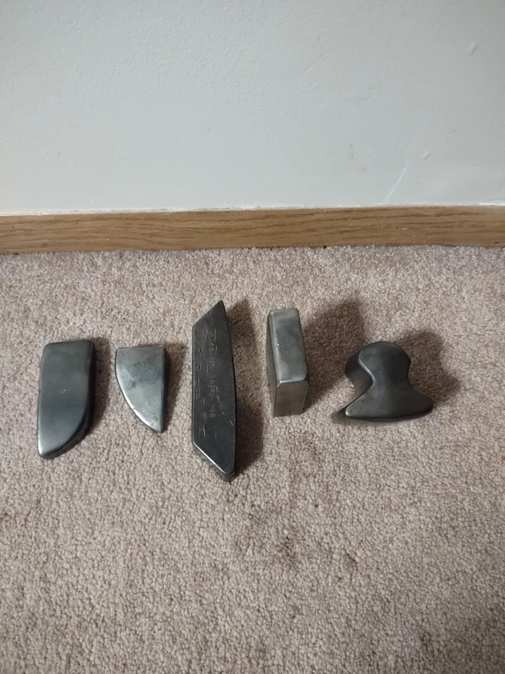 Carrocería Auto 5 Dolly Old Dollies Shop Mano Metaworking Yunques Martillo Herramientas Foto 4 de 4