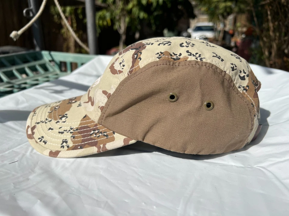 Gorra de béisbol Reebok Classic THE PUMP camuflada de 5 paneles gorra ajustable Mezcla de algodón talla hombre Foto 4 de 4