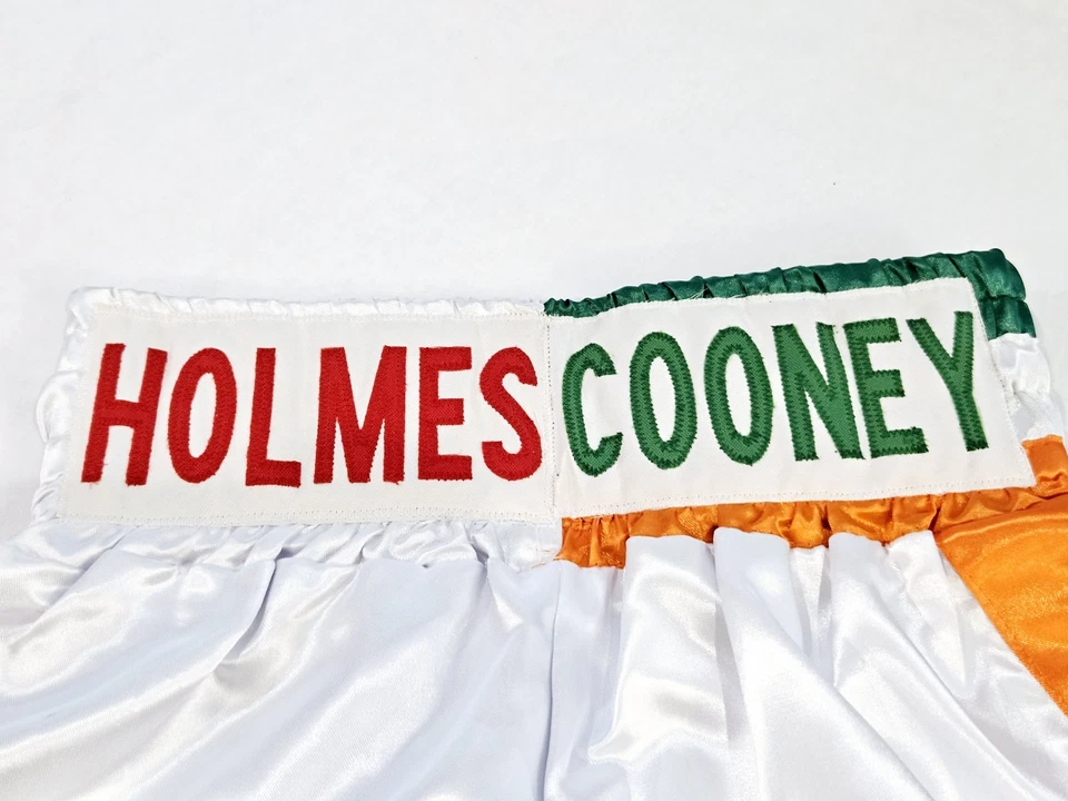 Baúles de Boxeo Larry Holmes & Gerry Cooney Doble Autografiados Firmados Certificado por la JSA Foto 4 de 4