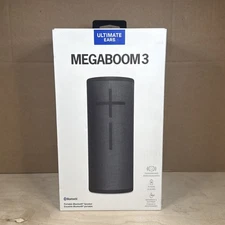 ULTIMATE EARS MEGABOOM 3 WIRELESS SPEAKER - BLACK  - BRAND NEW/FACTORY SEALED!