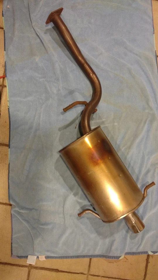 Subaru Impreza RS 2000 silenciador completo sistema de escape Foto 2 de 2