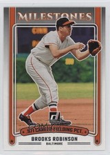 2025 Panini Donruss Milestones Brooks Robinson #5 HOF 0x3f