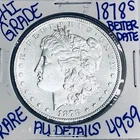 1878 S MORGAN SILVER DOLLAR AUTHENTIC HI GRADE U.S. MINT COIN FREE SHIPPING 4959