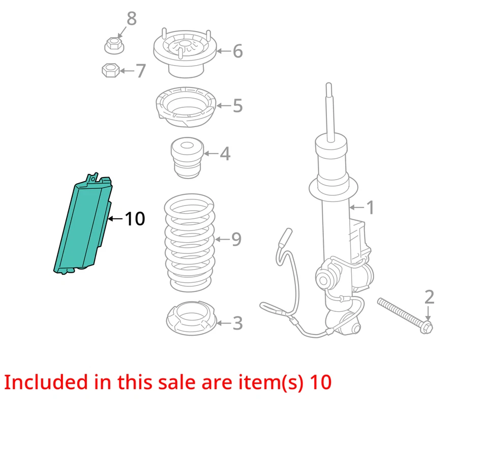 BMW 650I F06 2012-2019 VDC VEHÍCULO SUSPENSIÓN CONTROL 37146881584 Foto 3 de 4