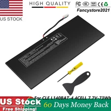 6-87-L140S-72B01 Li-ion Battery for Clevo L140BAT-4 VIA 14 7.7V 73Wh 9350mAh USA