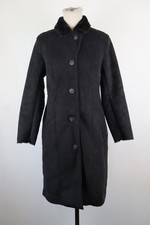 ARMANI JEANS CAPPOTTO GIACCA DONNA TG 40 WOMAN WOOL COAT VINTAGE MONTONE