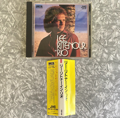 Lee Ritenour In Rio CD w/ OBI Strip 1984 Release Japan Import Excellent Disc