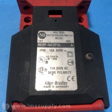 Allen Bradley 802F-S62P2L Series A Key Interlock Switch w/ LED FNIP