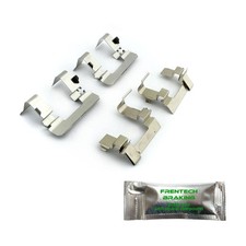 For Nissan Almera GTi N15 Front Brake Pad Fitting Kit Anti Rattle Shims