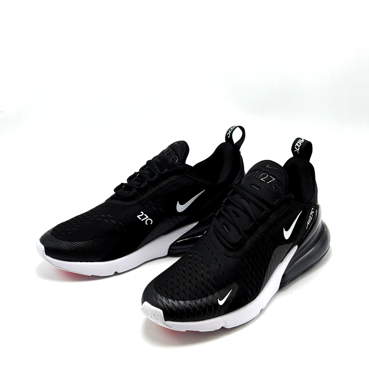 Size 8.5 - Nike Air Max 270 Black White for sale online | eBay