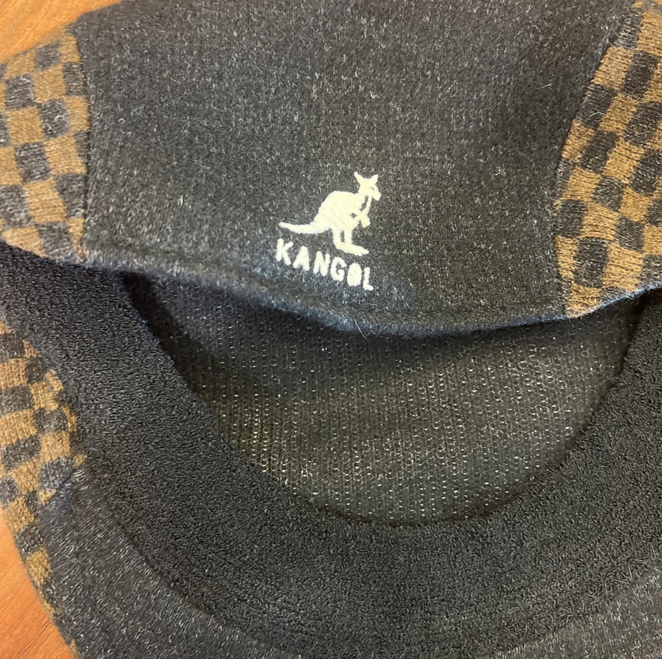 De Colección Kangol Metro Huntsman II Sombrero de Newsboy de Lana a Cuadros L/XL Gran Bretaña Foto 4 de 4