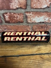 RENTHAL TRIALS BAR PAD RED & BLACK GENUINE