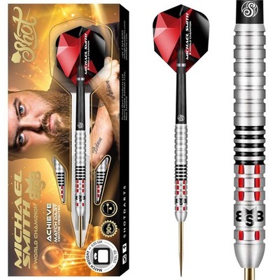 Shot Michael Smith Darts   Steeldart Tungsten   Bully Boy   Achieve 22 gr