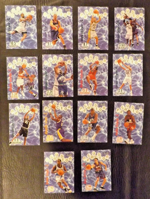 1998-99 Fleer Tradition Plus Factor set of 14 Cards