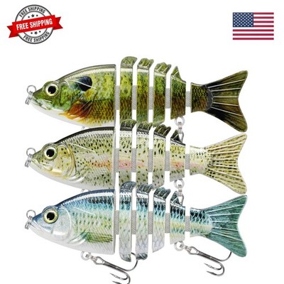 Swimmax Easy Catch Fishing Lures with BKK Hooks, Wiggling, Vibrating, Rattlin...