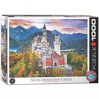 628136609463 Puzzle 1000 ElementóW. Zamek Neuschwanstein, Niemcy Eurographics