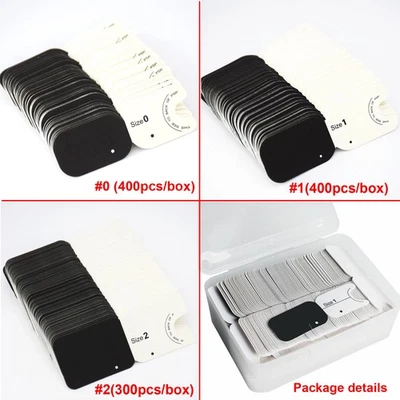 Enveloppes barrière papier plaque phosphore dentaire housse de protection taille #0/#1/#2 - Photo 1/4