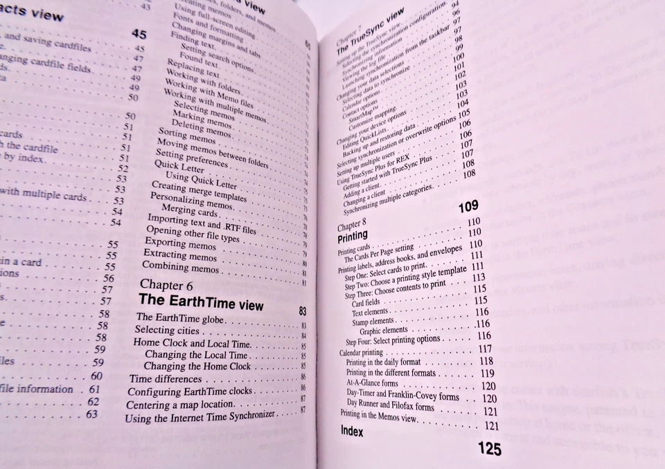 IBM PC -- STARFISH TRUESYNC DESKTOP FOR REX..USER'S GUIDE (FRANKLIN-MANUAL) #2EN - Bild 2 von 4