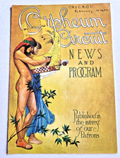Orpheum Circuit Vaudeville Theatres Program c1922 MAJESTIC THEATRE Chicago