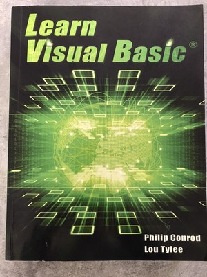 Learn Visual Basic: A Computer Programming Tutorial -  Great Condition