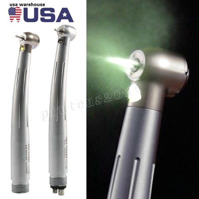 Dental Fiber Optic LED E-generator high speed handpiece 2Holes/4Holes