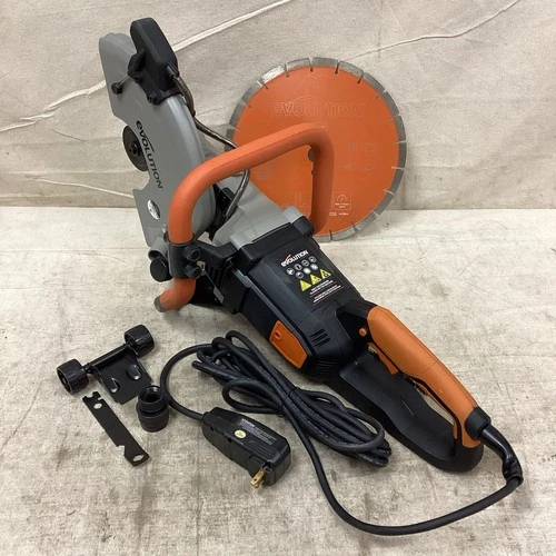 EVOLUTION 012-0004A Concrete Saw 12" Blade 4600rpm 120V