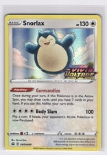 Snorlax (Prerelease) SWSH068 - Holo P Sword & Shield Promo Pokemon NM on eBay