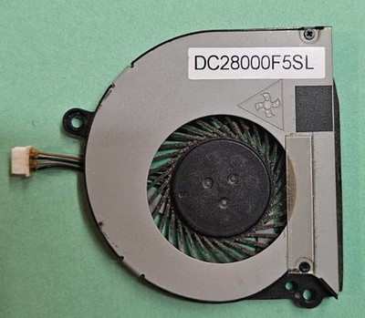 Laptop CPU Lüfter DC28000F5SL + Sunon EG50050S1-C032-S9A Dell Fan